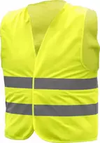 Hogert Technik Didelio matomumo liemenė, geltona, 3XL dydžio