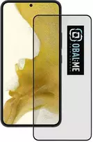 OBAL:ME 5D apsauginis stiklas telefonui Samsung Galaxy S22 Juodas