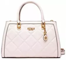 Guess, Abey, poliesterio, tekstilinė rankinė su pamušalu, apvalkalo formos, HWQB8558060, 33 x 21 x 11,5 cm