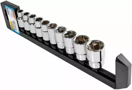 Sukimo galvučių komplektas Richmann C4010; 1/2''; 10-24 mm; 10 vnt.