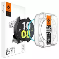 „Spigen GLAS.TR EZ FIT 2“ grūdintas stiklas, skirtas „Samsung Galaxy Watch 6“ 44 mm (2 vnt.)