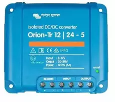 Įtampos keitiklis DC/DC 12V:24V 5A 120W Orion-Tr, galvaniškai izoliuotas, IP43, Victron energy