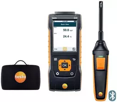 Matuoklis Testo 440 su Bluetooth drėgmės jutikliu / 0563 4404