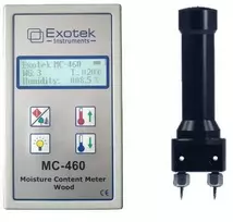 Medienos drėgmės matuoklis Exotek MC-460/S-10