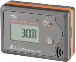 Temperatūros ir drėgmės duomenų kaupiklis AZ 88362 su Bluetooth
