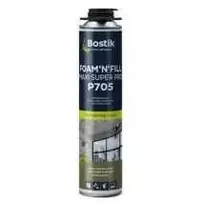 Pistoletinės PU putos BOSTIK P705 FOAM’N’FILL MAXI SUPER PRO B3, 870ml