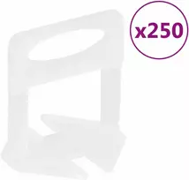 Plytelių išlyginimo spaustukai, 250vnt., 1,5mm