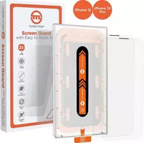 „Mobile Origin“ ekrano apsaugos iPhone 12 Pro / 12 su lengvai aplikatoriumi, 2 vnt. pakuotėje.