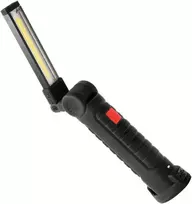 Orno Žibintuvėlis, LED COB dirbtuvių žibintuvėlis 2W, 200lm, 1200mAh, sulankstomas