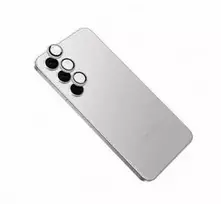 Apsauginis stiklas na objektyvas aparatu FIXED Camera Glass do Samsung Galaxy S24, Sidabrinė