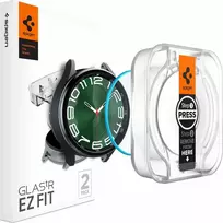 Spigen GLAS.TR EZ FIT 2 vnt. – Tempered glass for Samsung Galaxy Watch 6 Classic 47 mm (2 pcs)