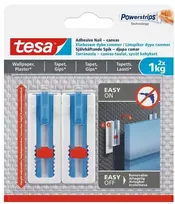 Kabliukai rėmeliui pakabinti Tesa tesa 77778, balta