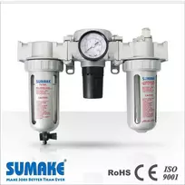 Slėgio reguliatorius oro filtras tepalinė 1/2" SUMAKE
