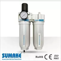Slėgio reguliatorius oro filtras tepalinė 1" SUMAKE