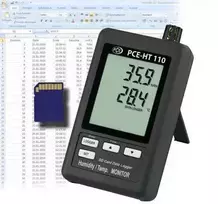 Temperatūros ir drėgmės matuoklis PCE-HT110