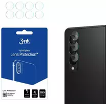 Hibridinis stiklas fotoaparatui / objektyvui Samsung Galaxy A35 5G / A55 5G 3mk lankstus stiklo objektyvas