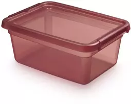 Orplast „Basestore“ indas su dangteliu ir spaustukais, 28x38x16 cm, 12,5 l rabarbarams