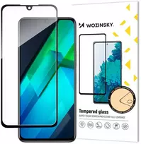 Wozinsky Grūdintas stiklas 9H na cały ekran Infinix Note 12 G96 su ramką Case Friendly juoda