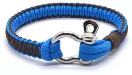 Cordell Omega Slim mėlynas paracord bracelet