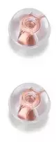 Troli Auskarų užsegimas - 2 poros Silicone Rose Gold