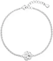 Evolution Group Sidabrinis apyrankė su Swarovski kristalu 33117.1