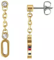TOMMY HILFIGER Papuošalai 2780089. Auskarai, spalvota auksinė. Moterims.