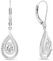 Brilio Silver Brilio Sidabrinis Charming sidabrinis auskarai su cirkoniais EA899W