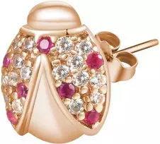 Rosato Bronze vienetiniai auskarai Ladybug Stories RZO016