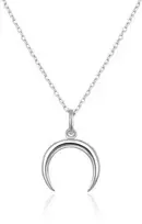 Beneto Gentle sidabrinis pakabukas with crescent AGS650 / 47 (chain, pendant)
