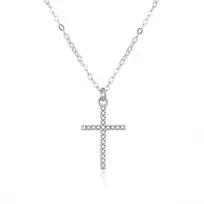 Beneto Sidabrinis pakabukas with a cross AGS849 / 47