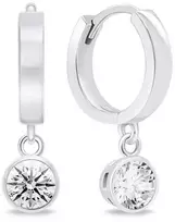 Brilio Silver Brilio Sidabrinis Sidabrinis earrings circles with zircons EA640W