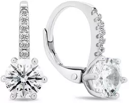 Brilio Silver Brilio Sidabrinis Sparkling sidabrinis auskarai su cirkoniais EA367W/EA389W