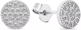 Brilio Silver Brilio Sidabrinis Elegant sidabrinis auskarai su smeigtukais su cirkoniais EA570W