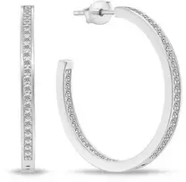Brilio Silver Brilio Sidabrinis Elegant sidabrinis auskarai su cirkoniais EA767W