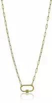 Marc Malone Originalūs paauksuoti karoliai Hailey Gold Necklace MCN23016G