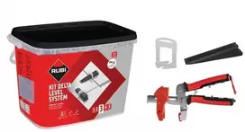 Rubi Plytelių išlyginimo komplektas Delta Brida 1.5mm, 3–12mm
