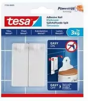 Tesa Kabliukai rėmelui pakabinti, 77763, 2X3 kg, plytelėms