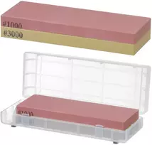 Japoniško peilio galandimo akmuo Naniwa grūdėtumas 1000/3000 - Hendi 820674