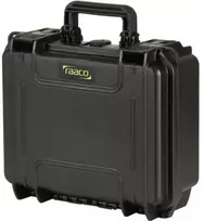 raaco FlightCase 3 lagaminas polipropilenas (PP), juodas