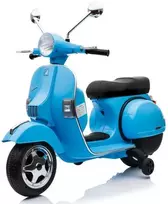 Megaleg Vespa PX150 EL motoroleris 12V (atnaujinta versija) mėlynas