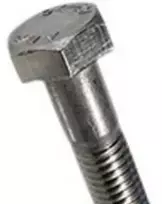Bossard Šešiakampis varžtas M16x65 A4 - DIN 931 šešiakampiai sraigtai dalinis sriegis nerūdijantis plienas A4 25 vnt.