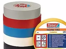 tesaflex izoliacinė juosta pilka - 33 m x 25 mm