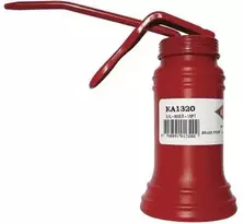 KABI Aliejaus ąsotis 1320 su plieniniu snapeliu, plastikinis indas