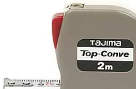Tajima Trading Aps Matavimo juosta, išgaubta viršuje, 5,5 m - x 13 mm, Tajima
