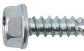 ITW Savisriegiai sraigtai, cinkuoti, šešiakampė galvutė 7 mm, 200 vnt. 4,2 x 16 mm