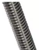 Bossard Srieginis strypas M10 A2 - DIN 975 srieginiai strypai 1 m nerūdijantis A2 1 vnt.