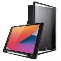 ITSKINS HYBRID SOLID FOLIO dėklas, skirtas iPad 10.2" 2021 (8 ir 7 kartos)®. Juodas