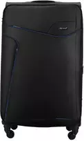 Kelioninis Solier Luggage Lagaminas Solier 23 (M) STL1651 - Juodas, tamsiai mėlyna
