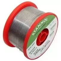 Lydmetalis Sn60/Pb40 1.0mm 250g su fliusu Stannol (tik profesionaliam naudojimui)