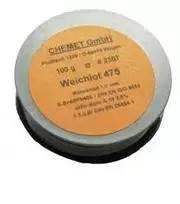 Lydmetalis Sn60/Pb40 1.00mm 100g su fliusu Chemet (tik profesionaliam naudojimui)